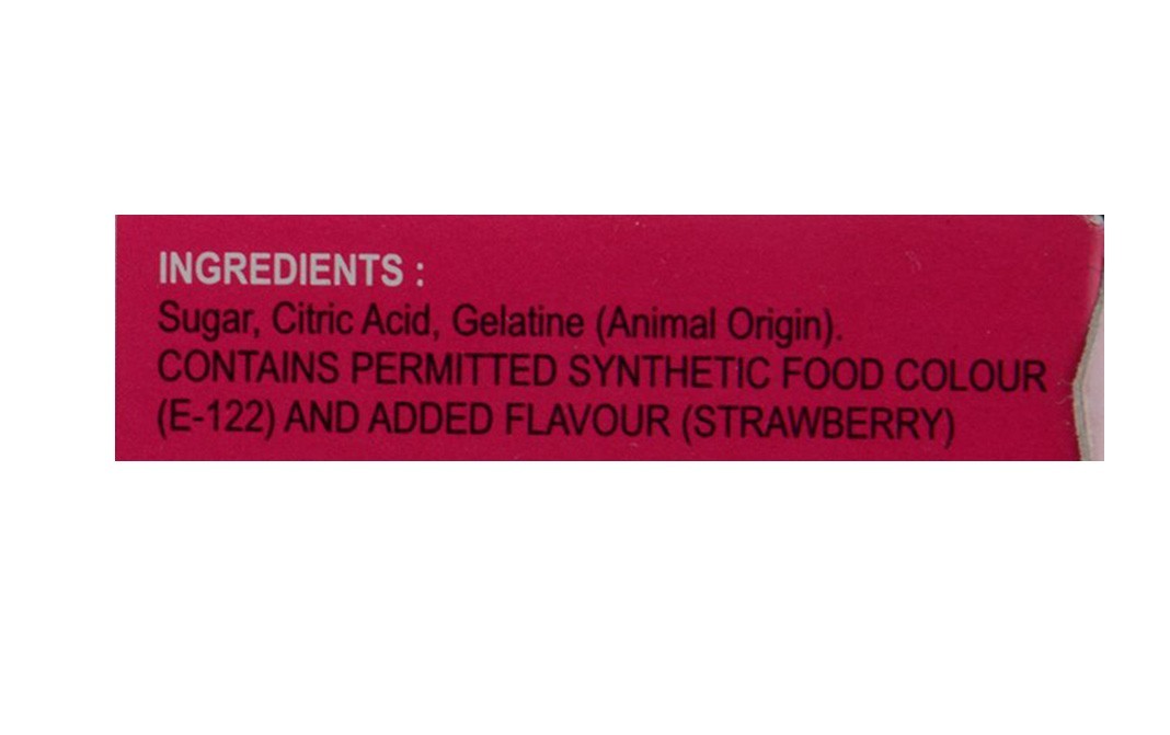 Harnik Jelly Crystals, Strawberry   Box  90 grams